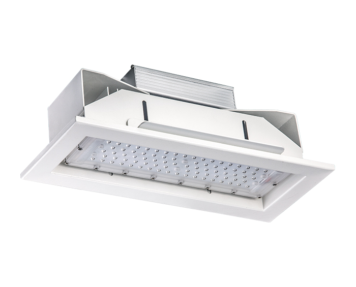 Modular design 50w Recessed led canopy light fixtures