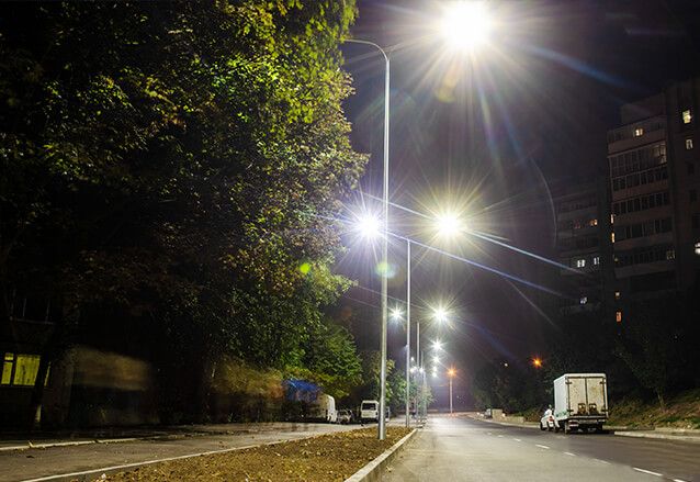 LED Street Light Project In Ukraine