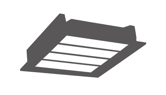 Recessed LED Canopy Light