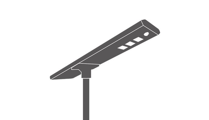 Solar LED Parking Lot Light