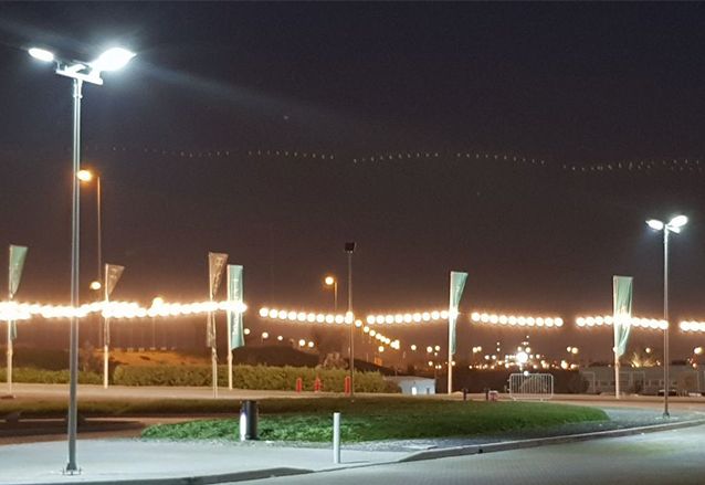 All in one solar street Light in UAE