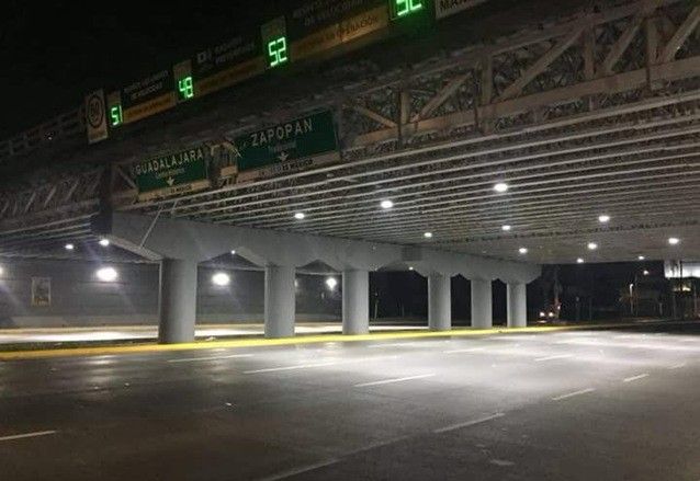 LED Tunnel Light Project in Mexico