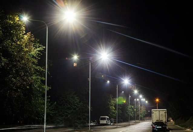 LED Street Light Project In Ukraine