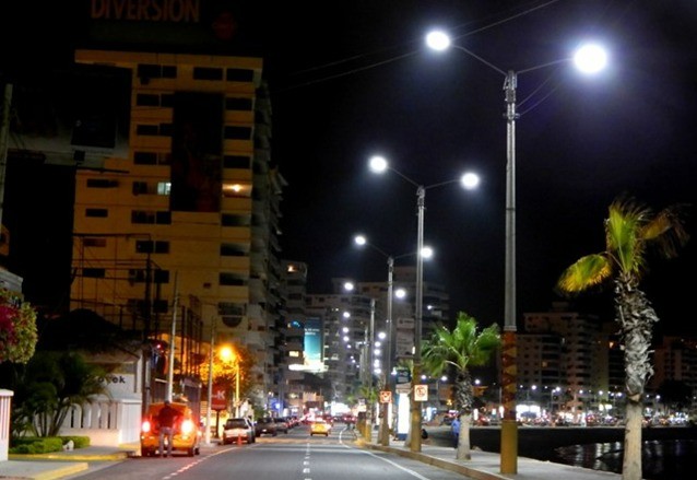 LED Street Light Project In Ecuador