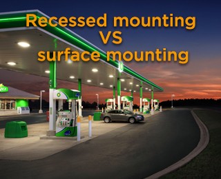 Differences Between Recessed Mounting and Surface Mounting